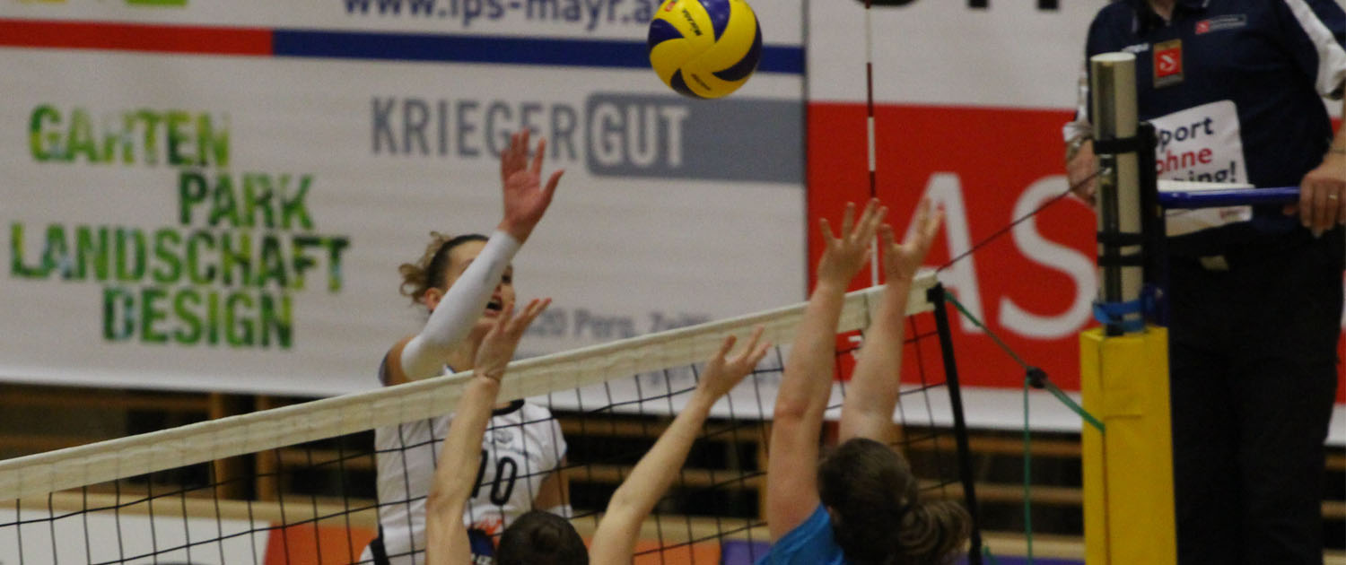 SG Prinz Brunnenbau Volleys – Angriff am Netz